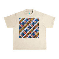 Sandshell american mama leopard seamless pattern Urban Heavy Tee - BundleAndBundleShop