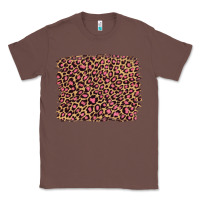Chestnut leopard with pink glitter Classic Tee - Artiststas