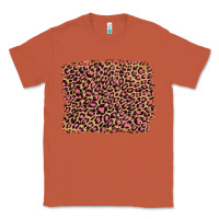 Copper leopard with pink glitter Classic Tee - Artiststas