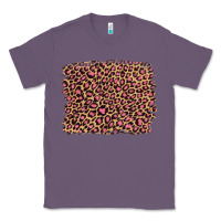 Lavender leopard with pink glitter Classic Tee - Artiststas
