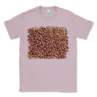 Lilac leopard with pink glitter Classic Tee - Artiststas