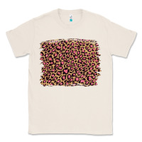 Leopard With Pink Glitter Classic Tee | Teevron