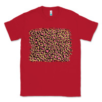 Red leopard with pink glitter Classic Tee - Artiststas