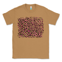 Toasted Coconut leopard with pink glitter Classic Tee - Artiststas