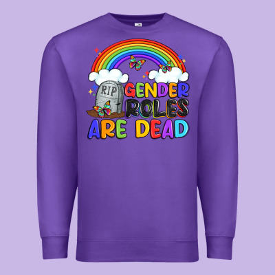Gender Roles Are Dead Premium Sweatshirt Designed By Artiststas