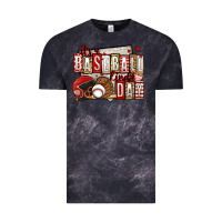 Cloud Black it's a baseball kinda day Vintage Tee - Jasminsmagicworld
