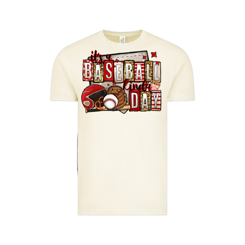 It's A Baseball Kinda Day Vintage Tee by Jasminsmagicworld | Teevron