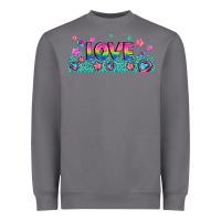 Storm lgbt love with hearts and stars Heavyweight Sweatshirt - AdoDesignShop