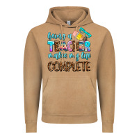 Vintage Camel being a teacher makes my life complate Vintage Hoodie - AdoDesignShop