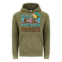 Vintage Olive being a teacher makes my life complate Vintage Hoodie - AdoDesignShop