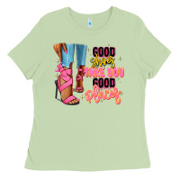 Matcha Good shoes take you to good places black fashion g Ladies Tee - RanaPortraitStore