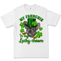 White st.patrick's day my french bulldog is my lucky charm Premium Tee - RanaPortraitStore