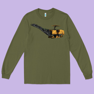 Cold Planer Long Sleeve Tee Designed By Lillyallendesigns