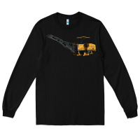 Black Cold Planer Long Sleeve Tee - LillyAllenDesigns