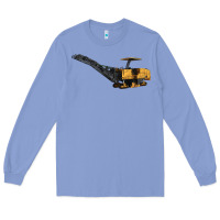 Colony Blue Cold Planer Long Sleeve Tee - LillyAllenDesigns