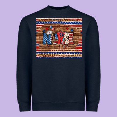 American Nurse Tumbler Heavyweight Sweatshirt Designed By Bundleandbundleshop