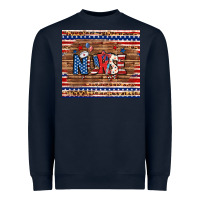 Navy american nurse tumbler Heavyweight Sweatshirt - BundleAndBundleShop