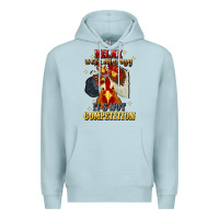 Blue Mist relax were all crazy its not competition Premium Hoodie - JahusDesignShop
