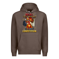 Coffee relax were all crazy its not competition Premium Hoodie - JahusDesignShop