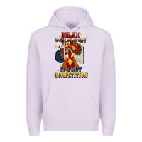 Lilac relax were all crazy its not competition Premium Hoodie - JahusDesignShop