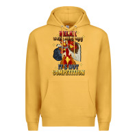 Mustard relax were all crazy its not competition Premium Hoodie - JahusDesignShop