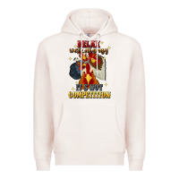 Pale Pink relax were all crazy its not competition Premium Hoodie - JahusDesignShop
