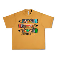 Peanut Butter #teacherlife pencils Urban Heavy Tee - JahusDesignShop