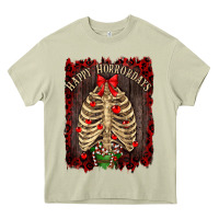 Mossy Happy Horrordays Heavy Core Tee - RanaPortraitStore