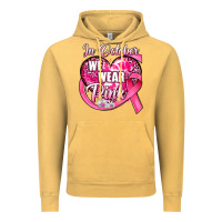 Vintage Mustard in october we wear pink heart Vintage Hoodie - JahusDesignShop