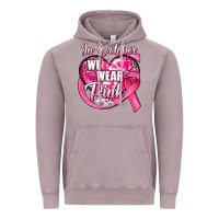 Vintage Zinc in october we wear pink heart Vintage Hoodie - JahusDesignShop