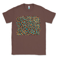 Chestnut leopard with turquoise glitter Classic Tee - Artiststas