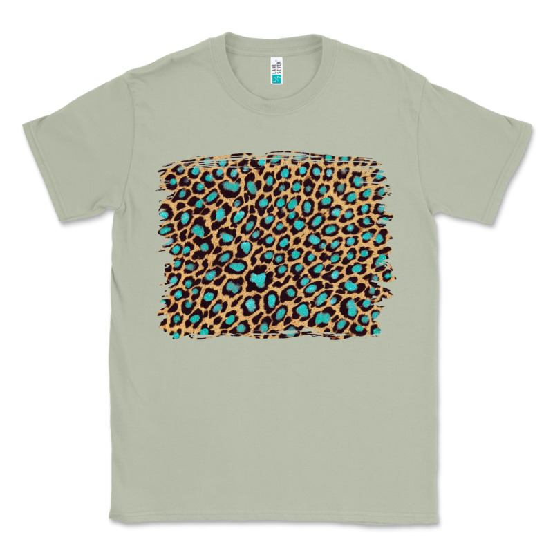 Leopard With Turquoise Glitter Classic Tee by Artiststas | Teevron