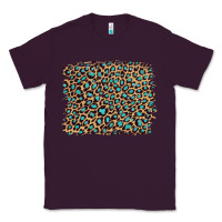 Plum leopard with turquoise glitter Classic Tee - Artiststas