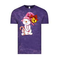 Cloud Purple winter pink snowman Vintage Tee - AdoDesignShop