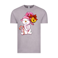 Vintage Zinc winter pink snowman Vintage Tee - AdoDesignShop