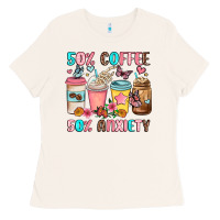 Bone half teacher half coffee Ladies Tee - JahusDesignShop
