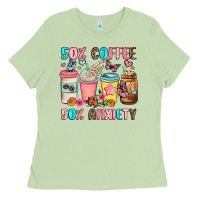 Matcha half teacher half coffee Ladies Tee - JahusDesignShop