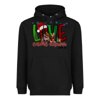 Black love came dow christmas Heavyweight Hoodie - RacoonDesign