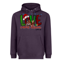 Plum love came dow christmas Heavyweight Hoodie - RacoonDesign