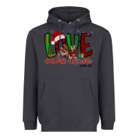 Smoke love came dow christmas Heavyweight Hoodie - RacoonDesign