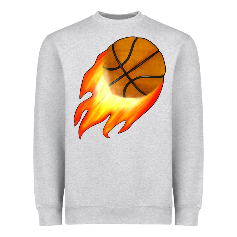 Basketball Heavyweight Sweatshirt by JahusDesignShop | Teevron