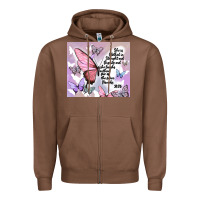 Chestnut bible verse Zipper Hoodie - MaliasSmallBusiness