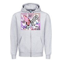 Heather Grey bible verse Zipper Hoodie - MaliasSmallBusiness