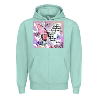 Seafoam bible verse Zipper Hoodie - MaliasSmallBusiness