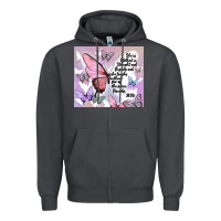 Smoke bible verse Zipper Hoodie - MaliasSmallBusiness