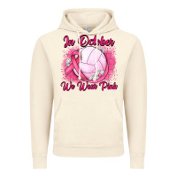 Vintage Artic in october we wear pink breast cancer valleybal Vintage Hoodie - JahusDesignShop