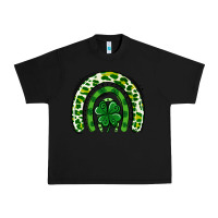 Black St Patrick Rainbow Urban Heavy Tee - Jasminsmagicworld