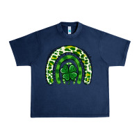 Navy St Patrick Rainbow Urban Heavy Tee - Jasminsmagicworld