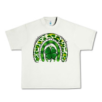 Pistachio St Patrick Rainbow Urban Heavy Tee - Jasminsmagicworld