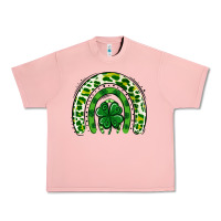 Salmon St Patrick Rainbow Urban Heavy Tee - Jasminsmagicworld